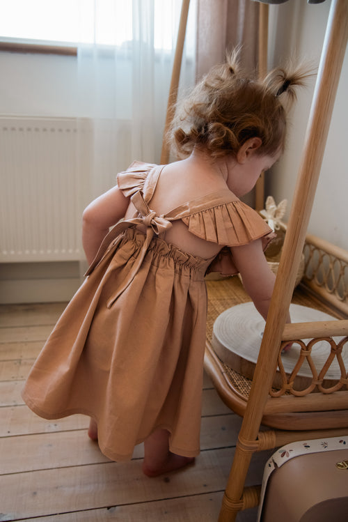 The Olivia Dress Burnt Orange
